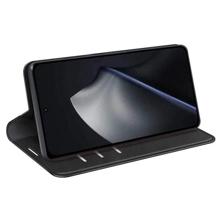 For Xiaomi 17T Retro-skin Magnetic Suction Leather Phone Case