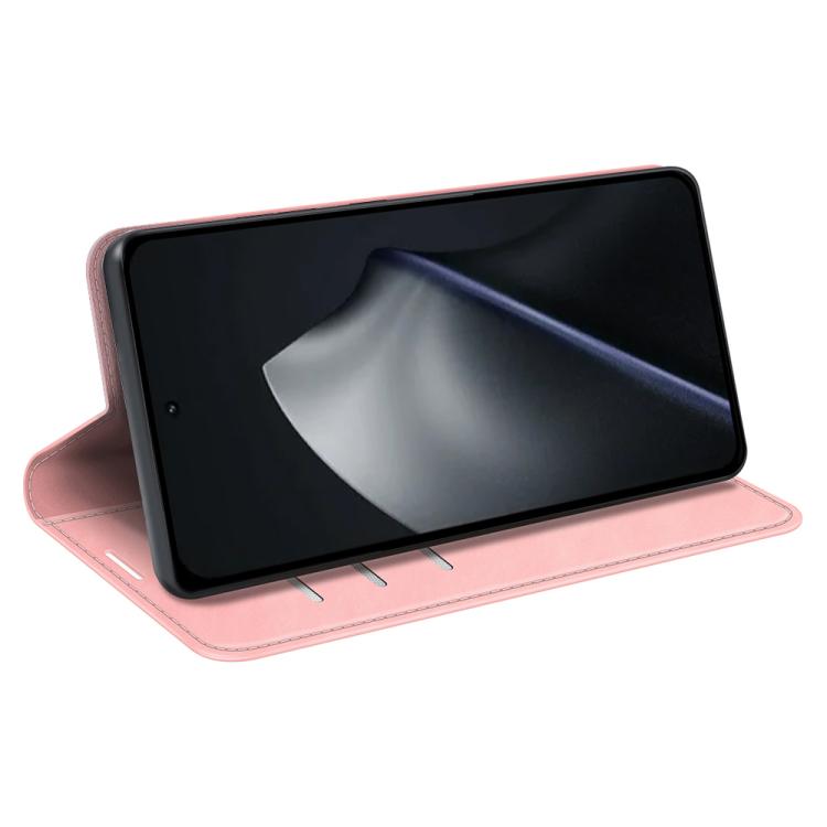 For Xiaomi 17T Retro-skin Magnetic Suction Leather Phone Case