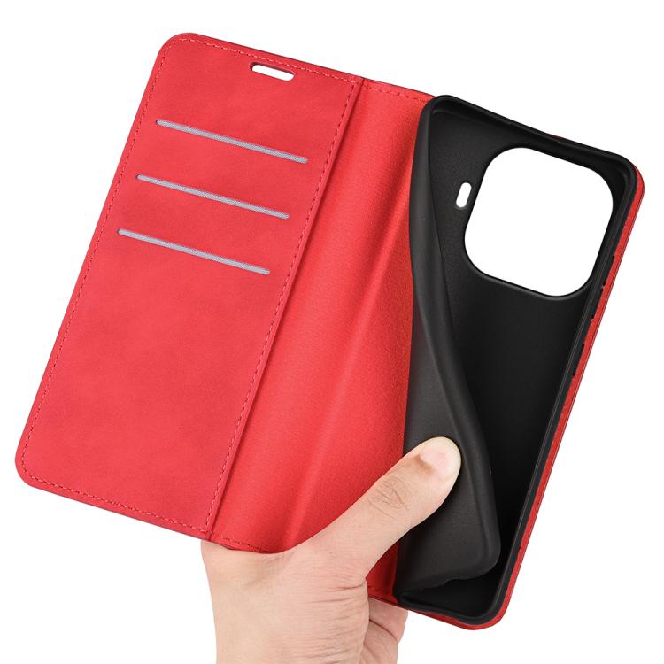 For Xiaomi 17T Retro-skin Magnetic Suction Leather Phone Case