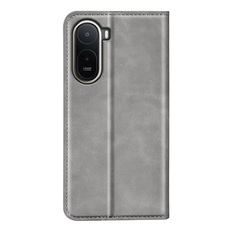 For Redmi A7 Pro 171mm / Poco C85x 5G Retro-skin Magnetic Suction Leather Phone Case