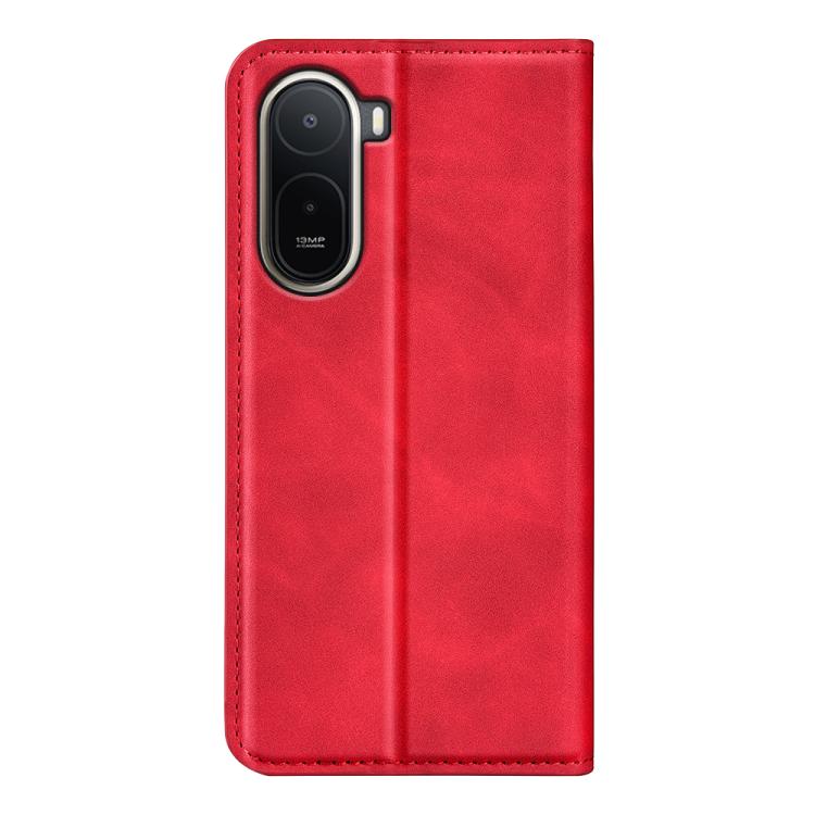 For Redmi A7 Pro 171mm / Poco C85x 5G Retro-skin Magnetic Suction Leather Phone Case