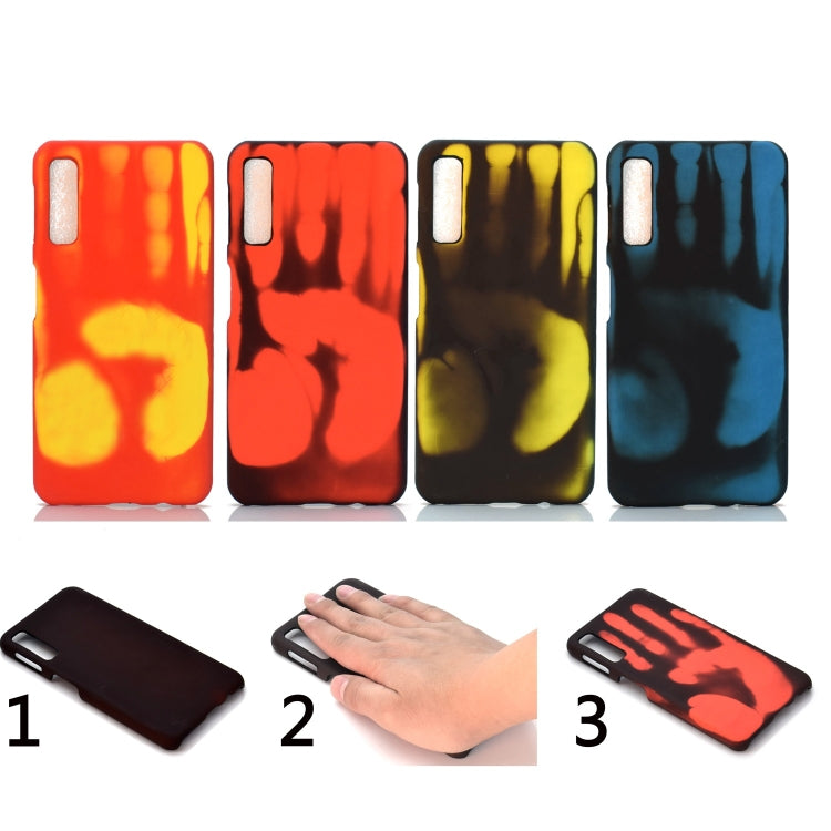 Paste Skin + PC Thermal Sensor Discoloration Case for Samsung A50