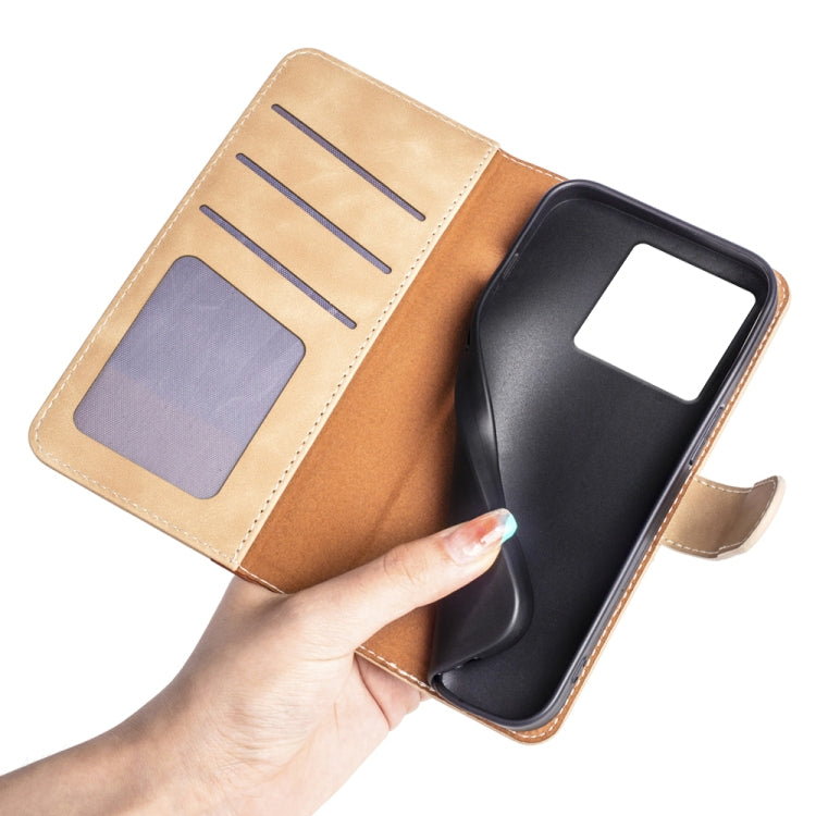For Xiaomi 13T Stitching Horizontal Flip Leather Phone Case