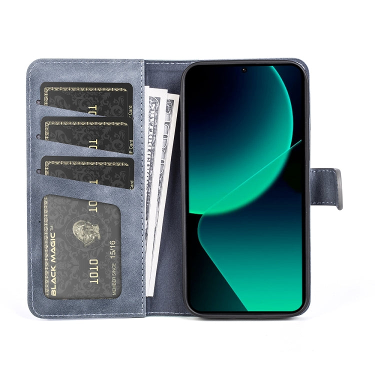 For Xiaomi 13T Stitching Horizontal Flip Leather Phone Case