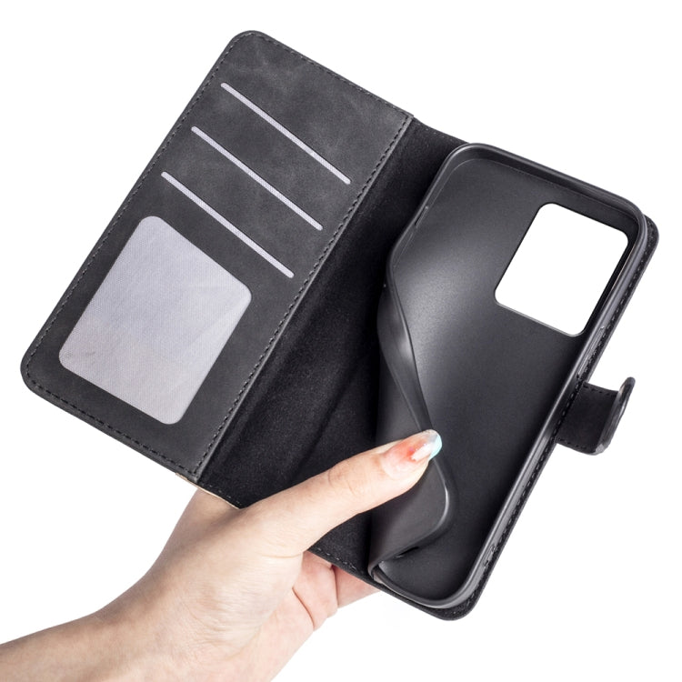 For Xiaomi Redmi Note 13 4G Stitching Horizontal Flip Leather Phone Case