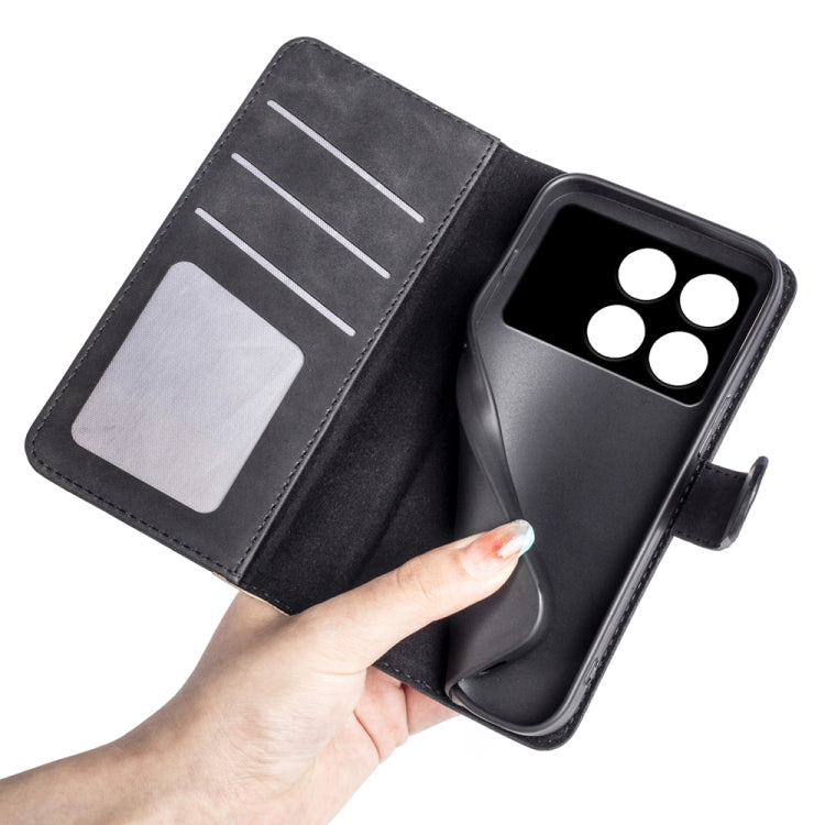 For Xiaomi Redmi K70 Stitching Horizontal Flip Leather Phone Case
