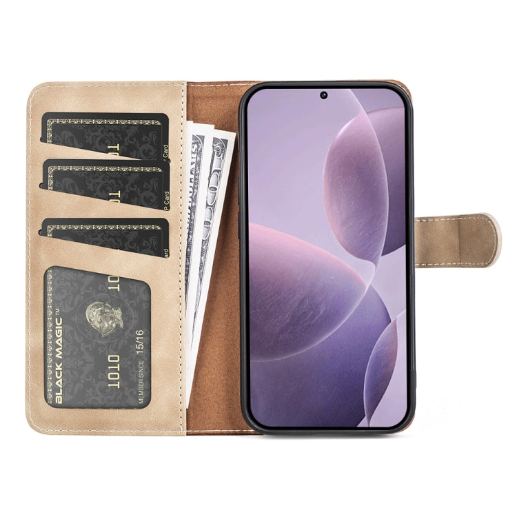 For Xiaomi Redmi K70 Stitching Horizontal Flip Leather Phone Case