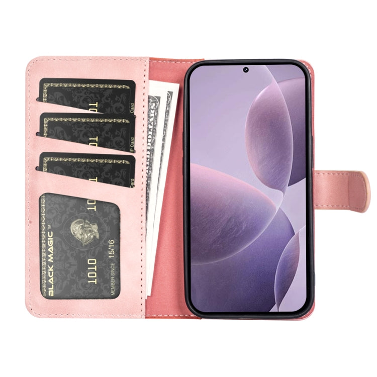 For Xiaomi Redmi K70 Stitching Horizontal Flip Leather Phone Case