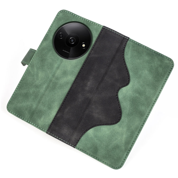 For Xiaomi Redmi A3 Stitching Horizontal Flip Leather Phone Case