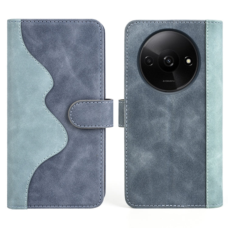 For Xiaomi Redmi A3 Stitching Horizontal Flip Leather Phone Case