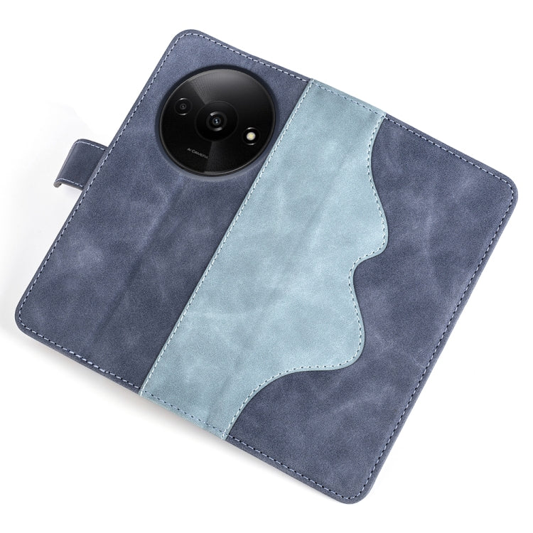 For Xiaomi Redmi A3 Stitching Horizontal Flip Leather Phone Case