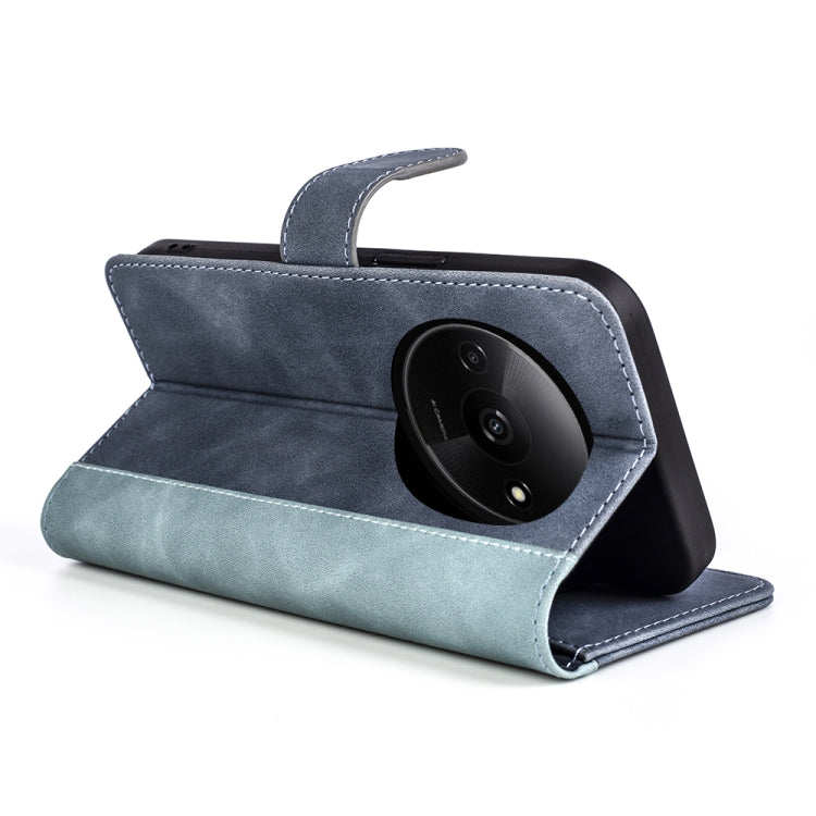 For Xiaomi Redmi A3 Stitching Horizontal Flip Leather Phone Case