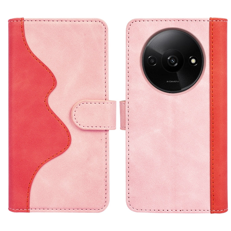 For Xiaomi Redmi A3 Stitching Horizontal Flip Leather Phone Case