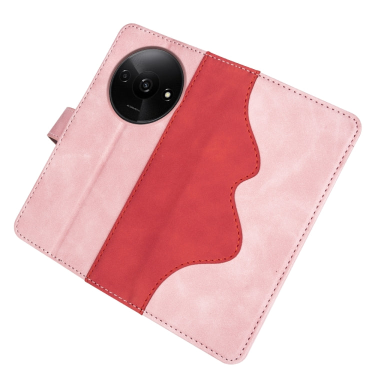 For Xiaomi Redmi A3 Stitching Horizontal Flip Leather Phone Case