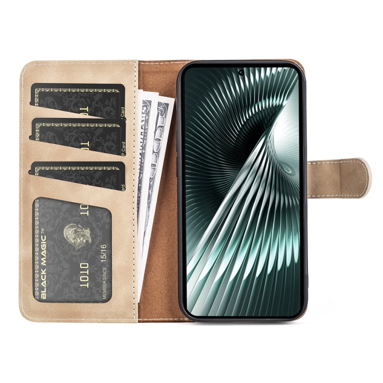 For Xiaomi Redmi Turbo 3 Stitching Horizontal Flip Leather Phone Case