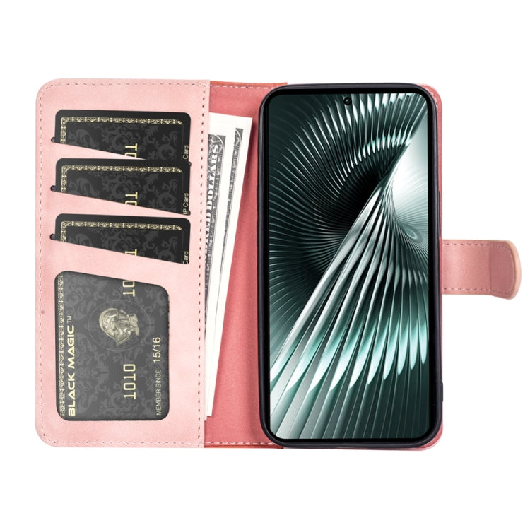For Xiaomi Redmi Turbo 3 Stitching Horizontal Flip Leather Phone Case