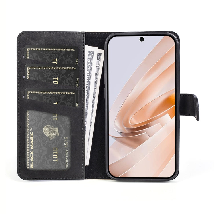 For Xiaomi Redmi Note 13R 5G Stitching Horizontal Flip Leather Phone Case