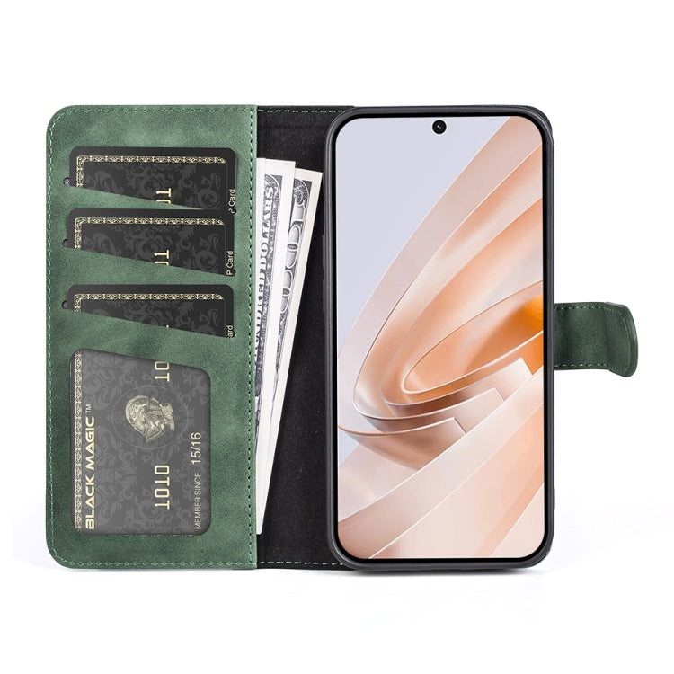 For Xiaomi Redmi Note 13R 5G Stitching Horizontal Flip Leather Phone Case