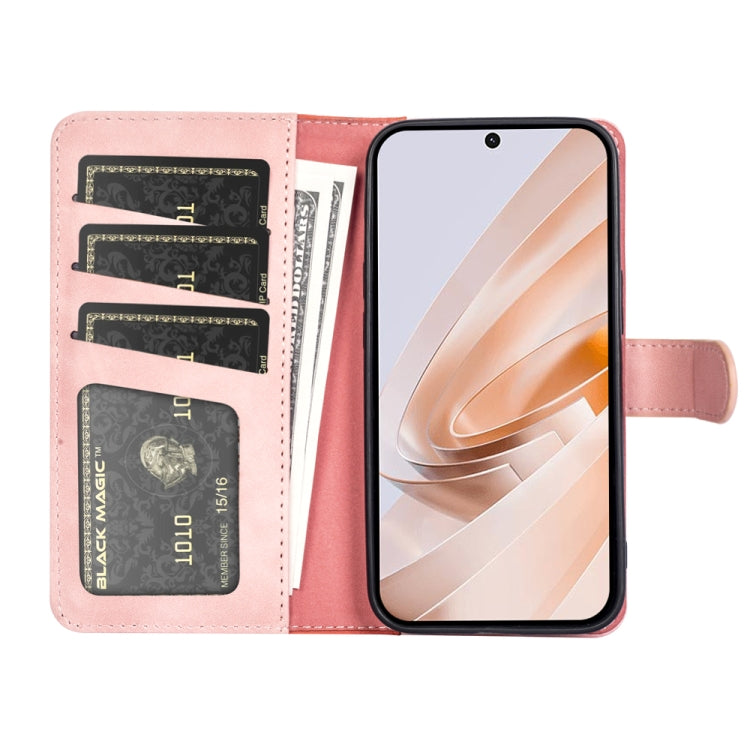 For Xiaomi Redmi Note 13R 5G Stitching Horizontal Flip Leather Phone Case
