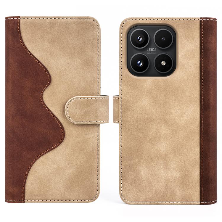 For Xiaomi 17 Stitching Horizontal Flip Leather Phone Case