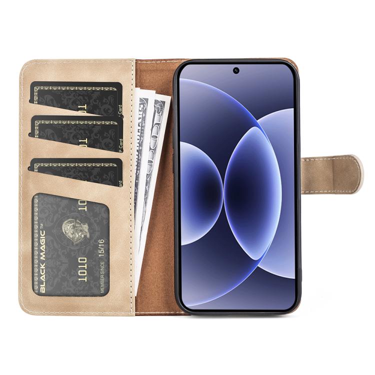 For Xiaomi 17 Stitching Horizontal Flip Leather Phone Case