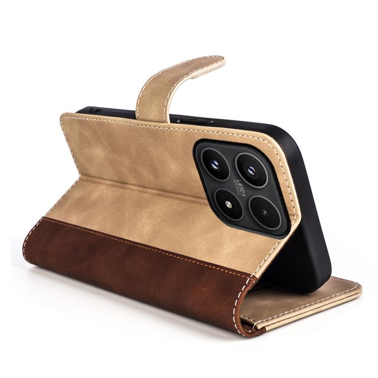For Xiaomi 17 Stitching Horizontal Flip Leather Phone Case
