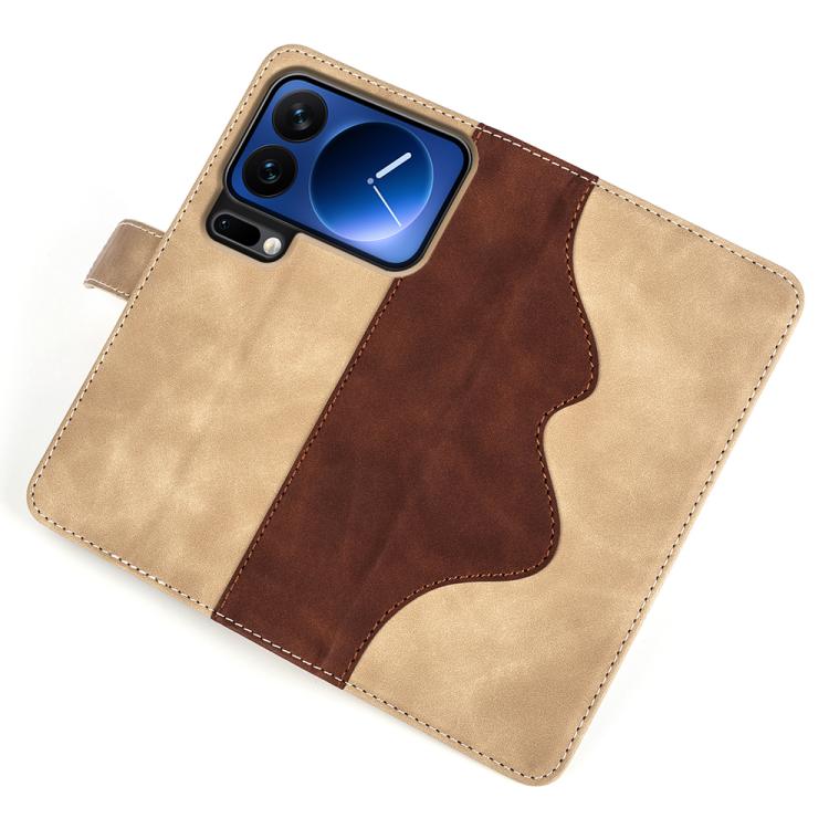For Xiaomi 17 Pro Stitching Horizontal Flip Leather Phone Case