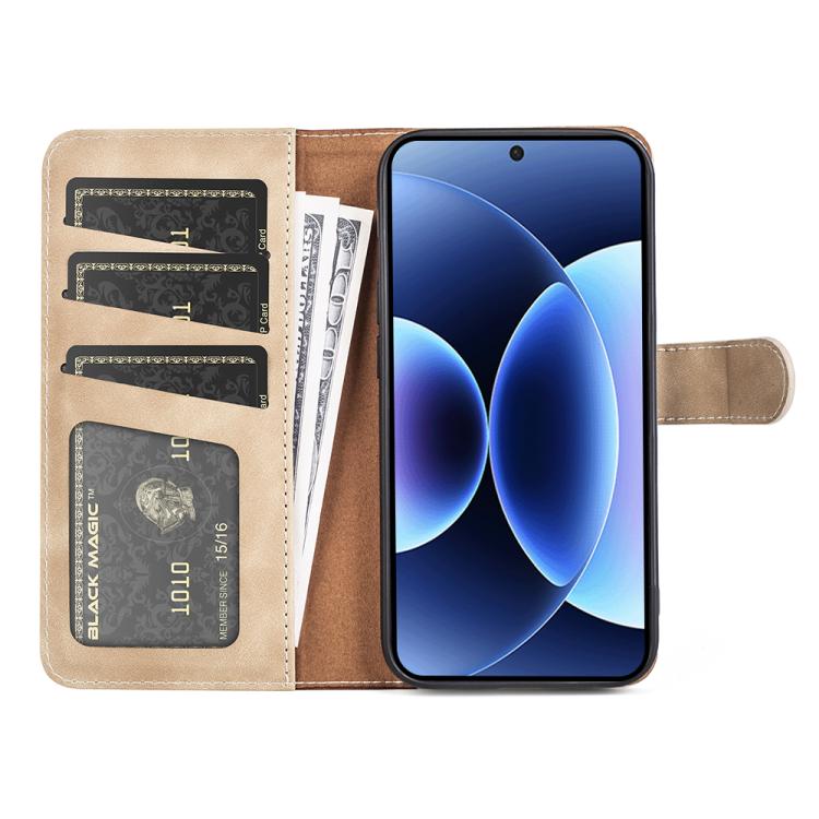 For Xiaomi 17 Pro Max Stitching Horizontal Flip Leather Phone Case