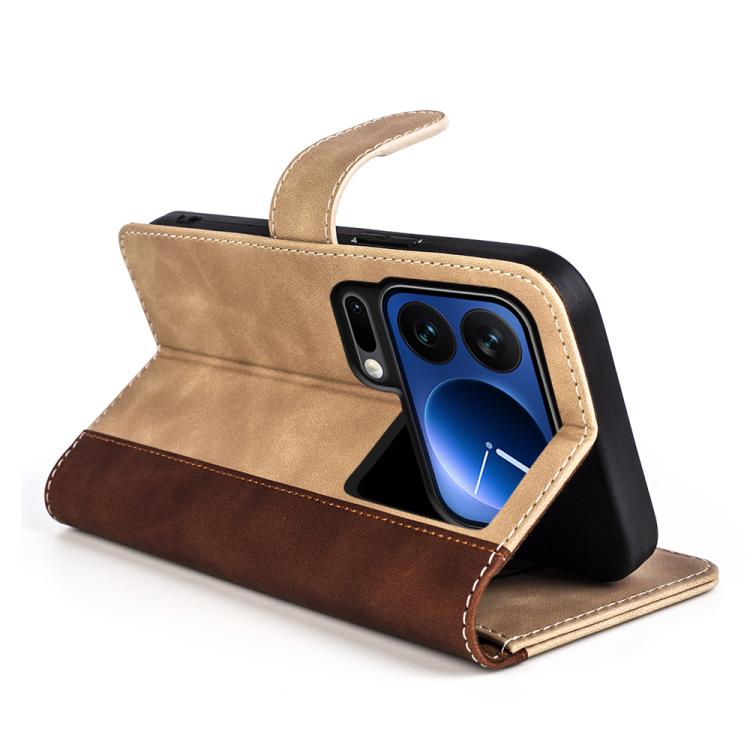 For Xiaomi 17 Pro Max Stitching Horizontal Flip Leather Phone Case