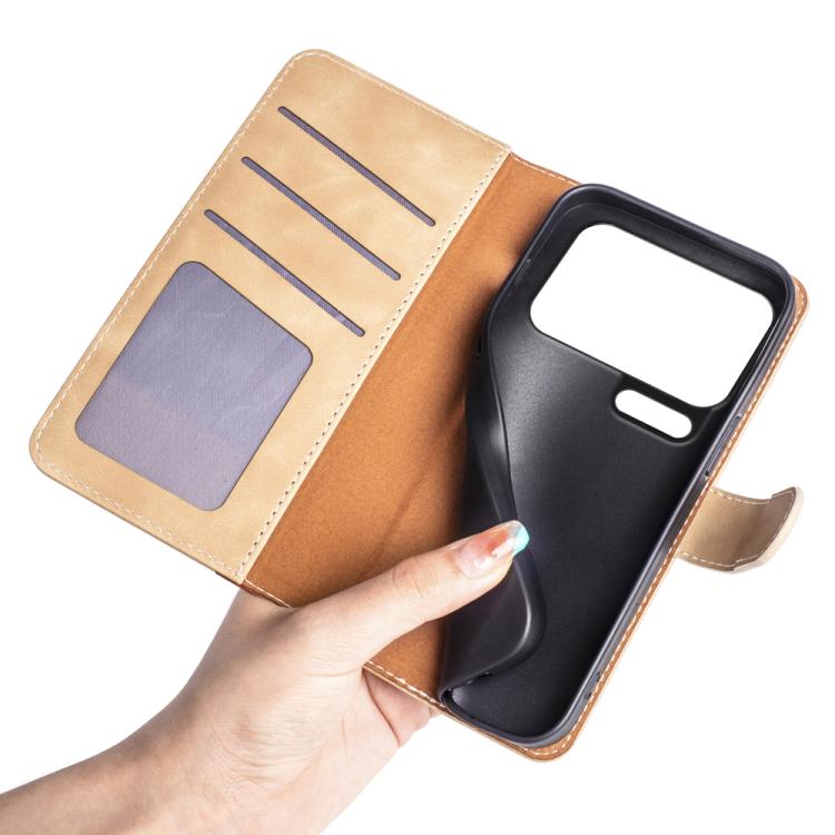 For Xiaomi 17 Pro Max Stitching Horizontal Flip Leather Phone Case