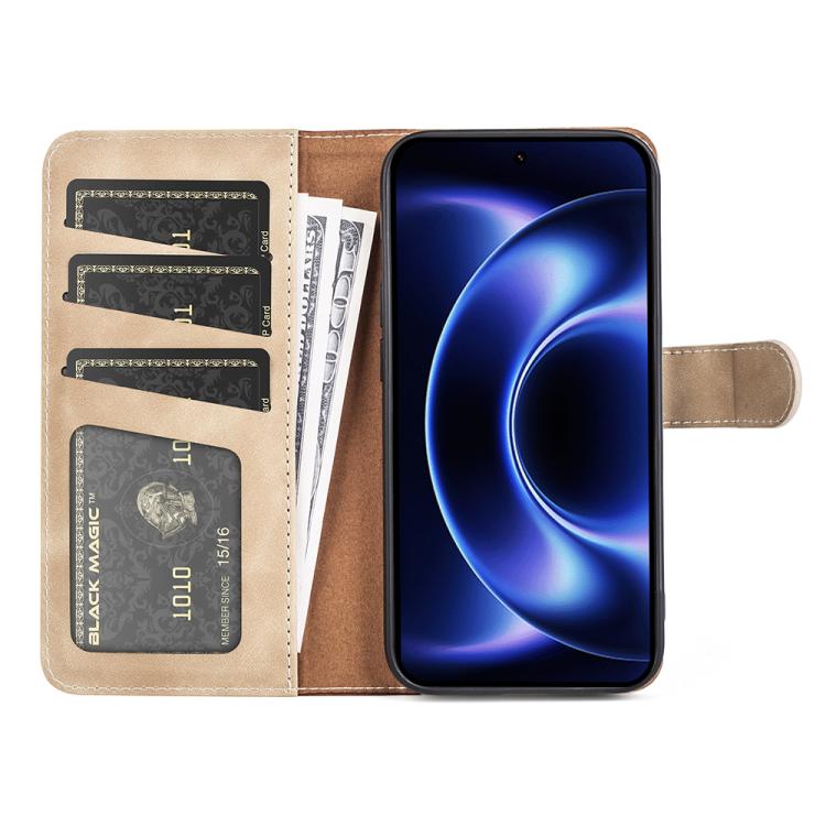 For Xiaomi 17 Ultra Stitching Horizontal Flip Leather Phone Case