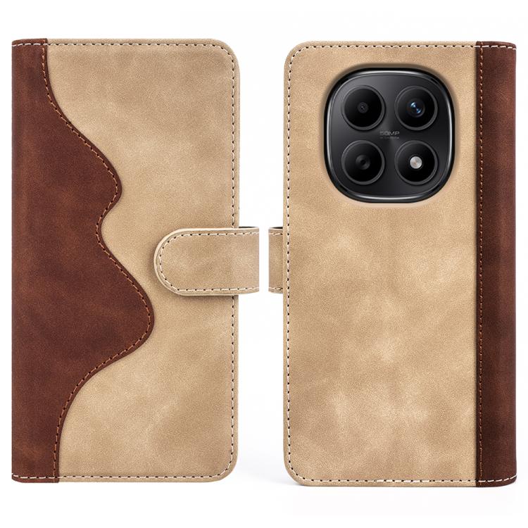 For Redmi Note 15 4G / 5G EU 164mm Stitching Horizontal Flip Leather Phone Case