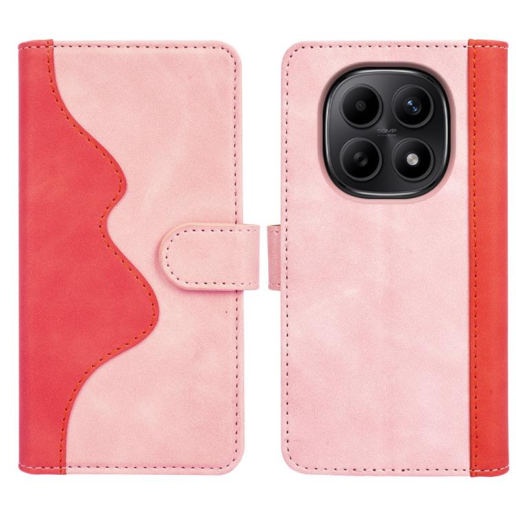 For Redmi Note 15 4G / 5G EU 164mm Stitching Horizontal Flip Leather Phone Case