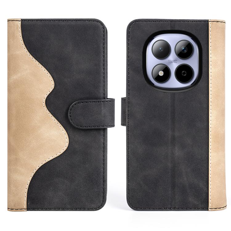 For Redmi Note 15 Pro 4G Global 163.2mm Stitching Horizontal Flip Leather Phone Case