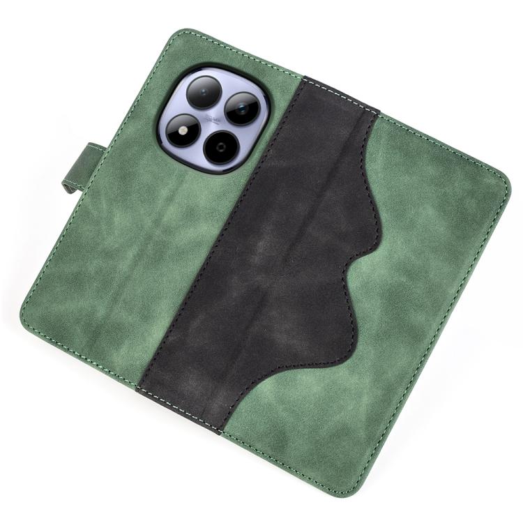 For Redmi Note 15 Pro 4G Global 163.2mm Stitching Horizontal Flip Leather Phone Case