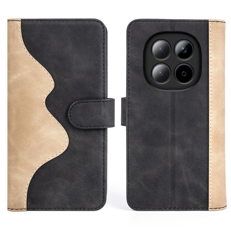 For Redmi Note 15 Pro+ 5G Global 163.3mm Stitching Horizontal Flip Leather Phone Case
