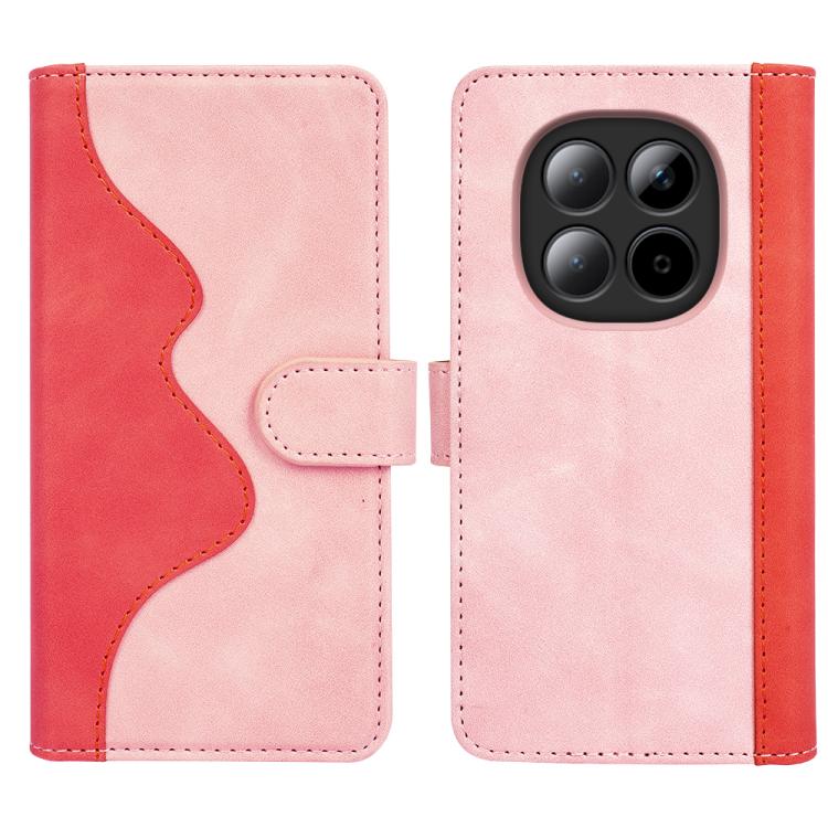 For Redmi Note 15 Pro+ 5G Global 163.3mm Stitching Horizontal Flip Leather Phone Case