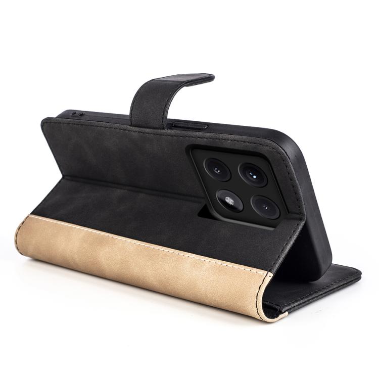 For Xiaomi 14T Pro Stitching Horizontal Flip Leather Phone Case