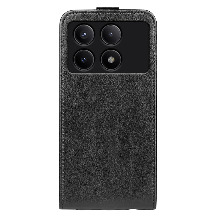 For Xiaomi Redmi K70E R64 Texture Single Vertical Flip Leather Phone Case