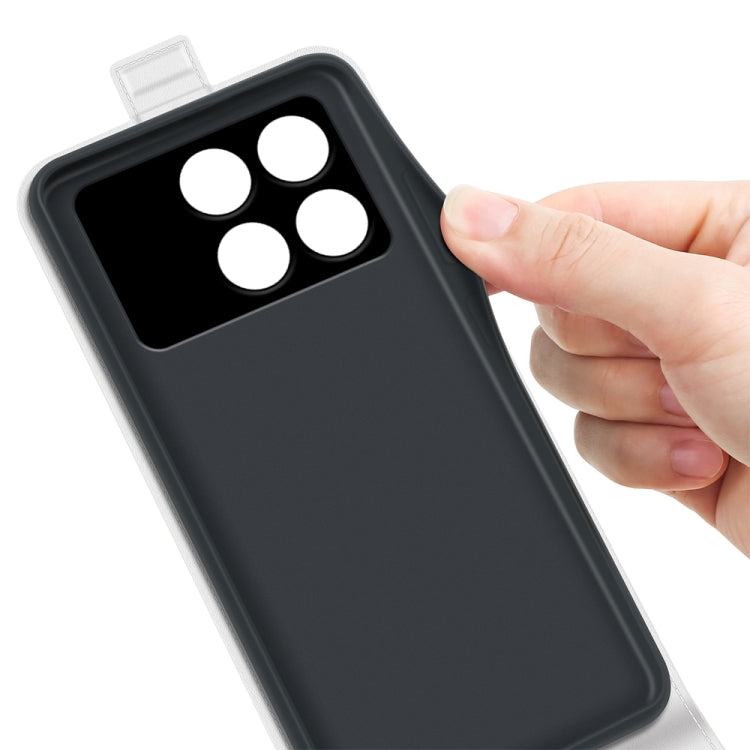 For Xiaomi Redmi K70E R64 Texture Single Vertical Flip Leather Phone Case