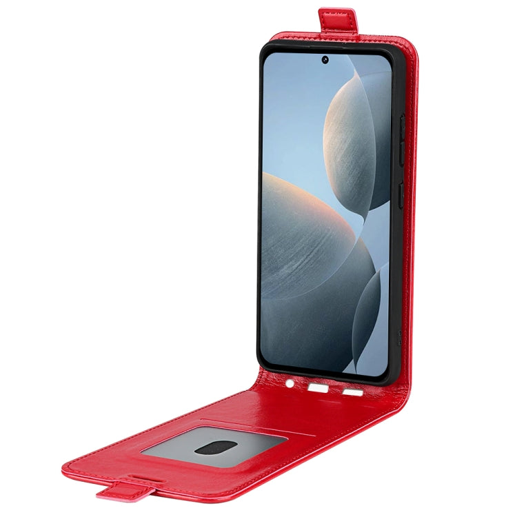 For Xiaomi Redmi K70E R64 Texture Single Vertical Flip Leather Phone Case