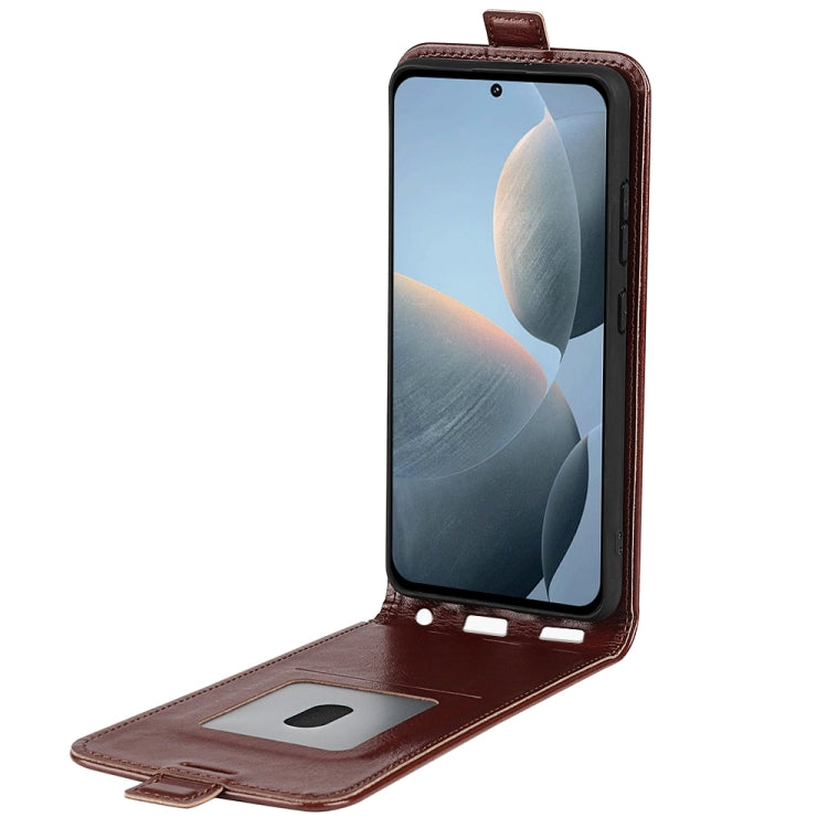For Xiaomi Redmi K70E R64 Texture Single Vertical Flip Leather Phone Case