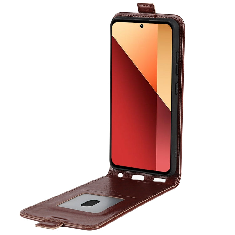 For Xiaomi Redmi Note 13 Pro 4G R64 Texture Single Vertical Flip Leather Phone Case