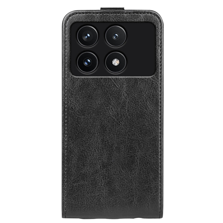 For Xiaomi Redmi K70 R64 Texture Single Vertical Flip Leather Phone Case