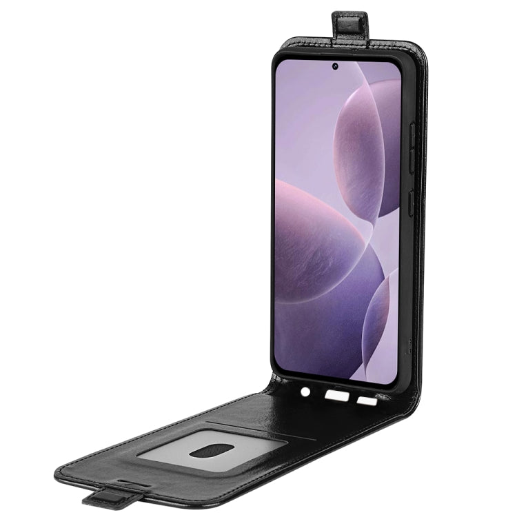 For Xiaomi Redmi K70 R64 Texture Single Vertical Flip Leather Phone Case