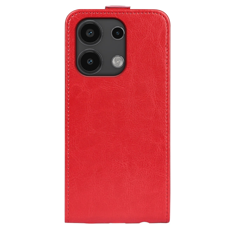 For Xiaomi Redmi Note 13 4G R64 Texture Single Vertical Flip Leather Phone Case