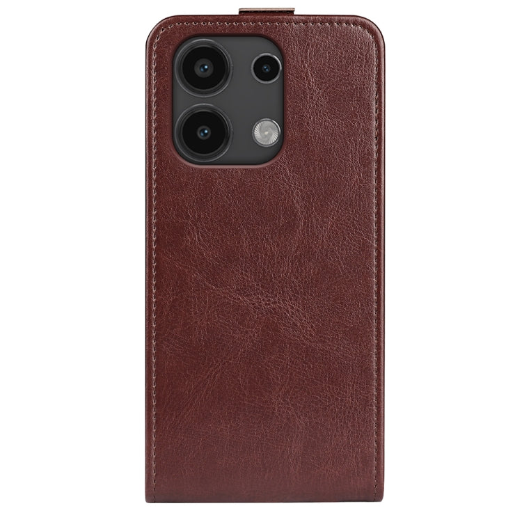 For Xiaomi Redmi Note 13 4G R64 Texture Single Vertical Flip Leather Phone Case