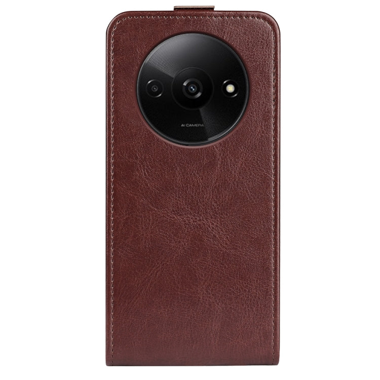 For Xiaomi Redmi A3 R64 Texture Single Vertical Flip Leather Phone Case