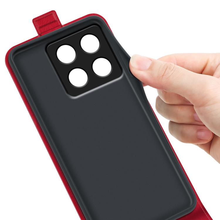 For Xiaomi 14T Pro R64 Texture Single Vertical Flip Leather Phone Case