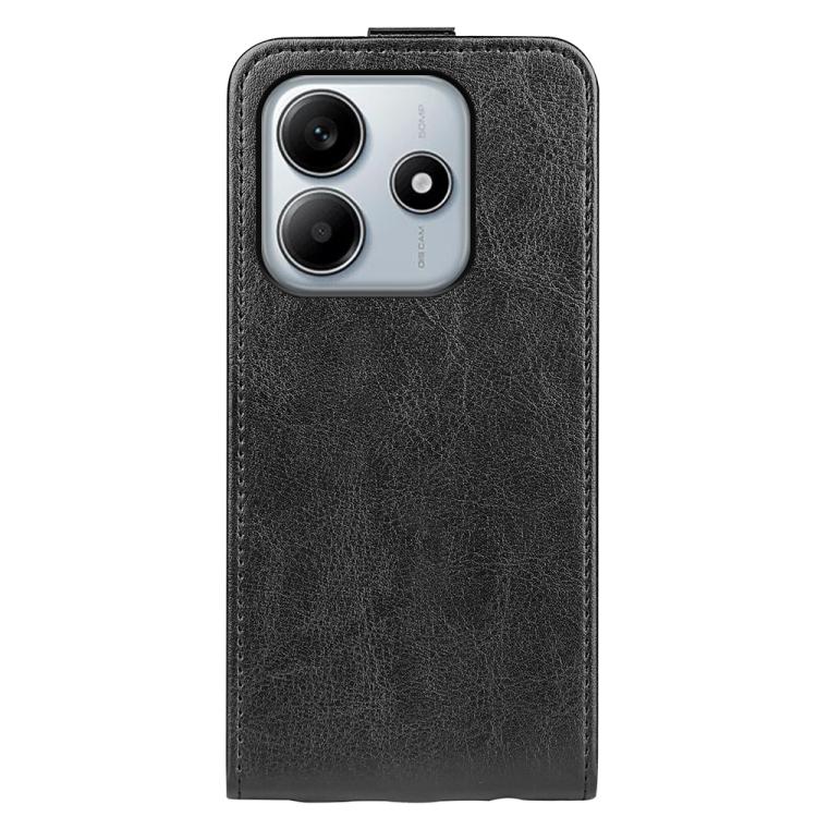 For Xiaomi Redmi Note 14 5G R64 Texture Single Vertical Flip Leather Phone Case